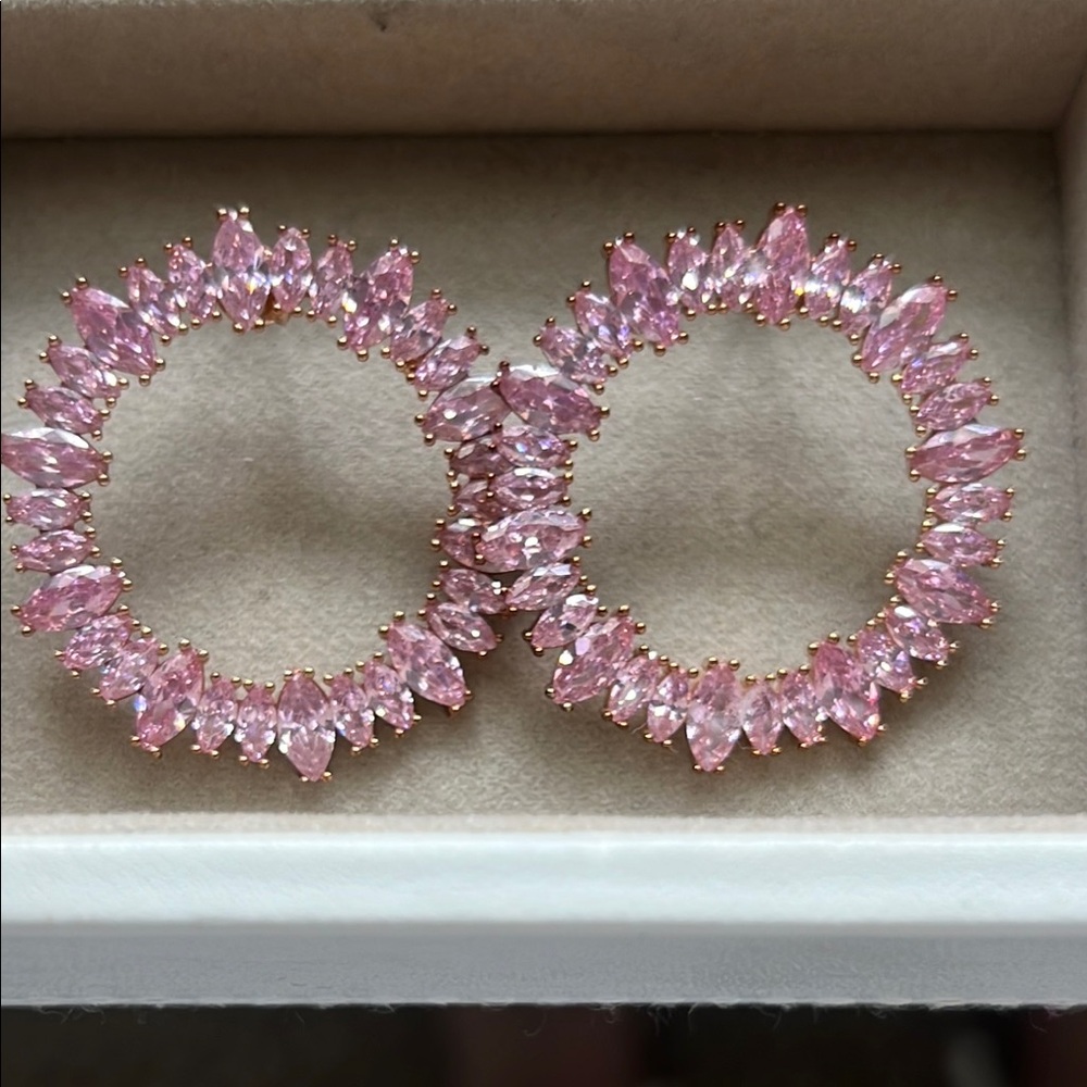 Pink Earrings